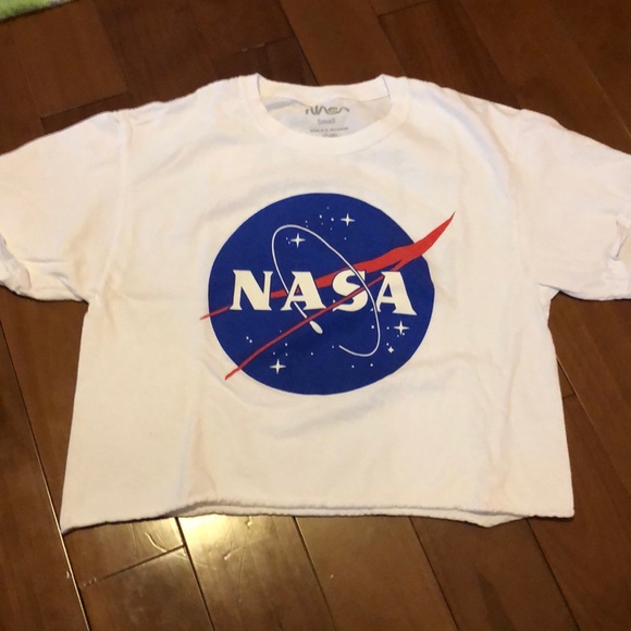 NASA Cropped T-shirt Size S - Picture 1 of 3